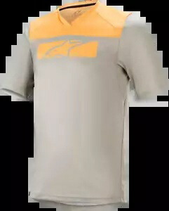 アルパインスターズ ドロップ 4.0 ジャージ 半袖 グレー/オレンジ 2XL 1766220-6004-2X ALPINESTARS Drop 4.0 Jersey Short-Sleeve Gray/Orange 2XL 1766220-6004-2X 【並行輸入品】