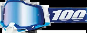 100% Racecraft 2 ゴーグル ブルー - ブルー ミラー 100% Racecraft 2 Goggles Blue - Blue Mirror 【並行輸入品】
