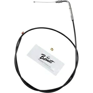 85-89 ハーレーエレクトラグライド FLHTC BARNETT スロットルケーブル ブラック 101-30-30007 85-89 for Harley Electra Glide FLHTC BARNETT Throttle Cable Black 101-30-30007 【並行輸入品】