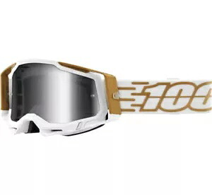 100% Racecraft 2 ゴーグル メイフェア シルバー ミラー レンズ付き 100% Racecraft 2 Goggles Mayfair with Silver Mirror Lens 【並行輸入品】