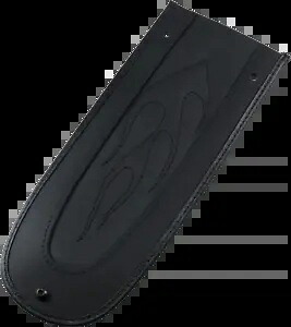 12-17 ソフテイル FLSTNI フェンダースキン フレームステッチ自動車グレードビニールセンター 12-17 for Softail FLSTNI Fender Skin Flame Stitched Automotive-Grade Vinyl Cente 【並行輸入品】