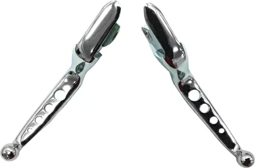 18-'21 ハーレー FLFB 4 穴レバーセット クローム ソフテイル 15-17 ケーブル 820-54354 18-'21 for Harley FLFB 4 Hole Lever Set Chrome Softail 15-17 Cable 820-54354 【並行輸入品】