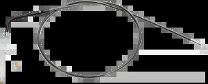 12-17 ハーレー ワイド グライド FXDWGI マグナム アイドル ケーブル クルーズ ブラック パール 44262 12-17 for Harley Wide Glide FXDWGI MAGNUM Idle Cable Cruise Black Pearl 44262 【並行輸入品】
