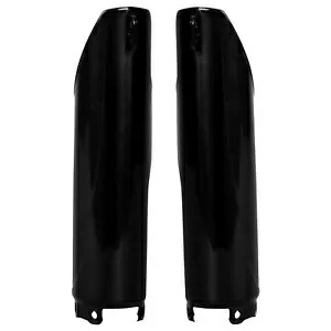 95-\'07 ホンダ CR125R POLISPORT フォークガード ブラック 95-\'07 for Honda CR125R POLISPORT Fork Guards Black 【並行輸入品】