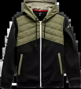 ALPINESTARS オールタイム ハイブリッド ジャケット ブラック/オリーブ M 1211110021067M ALPINESTARS Alltime Hybrid Jacket Black/Olive Medium 1211110021067M 【並行輸入品】