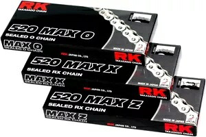RK 520 Max-X チェーン 120 リンク グリーン 520MAXX-120-MM RK 520 Max-X Chain 120 Links Green 520MAXX-120-MM 【並行輸入品】