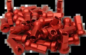 MOOSE Racing MX1 ニップルセット レッド 9ゲージ 24-930 MOOSE RACING MX1 Nipple Set Red 9 Gauge 24-930 【並行輸入品】