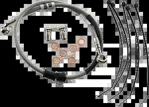 2017-2018 スズキ GSX-R 1000 GALFER ブレーキライン ステンレス鋼 FK003D926R 2017-2018 for Suzuki GSX-R 1000 GALFER Brake Line Stainless Steel FK003D926R 【並行輸入品】
