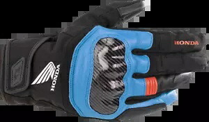 アルパインスターズ SMX-Z 防水ホンダ グローブ ブラック/ブルー/レッド XL Alpinestars SMX-Z Waterproof Honda Gloves Black/Blue/Red XL 【並行輸入品】