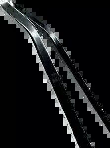 CYCLE VISIONS シーシーバー スティック ブラック 30 インチ スクエアチュード CV8036B CYCLE VISIONS Sissy Bar Stick Black 30\