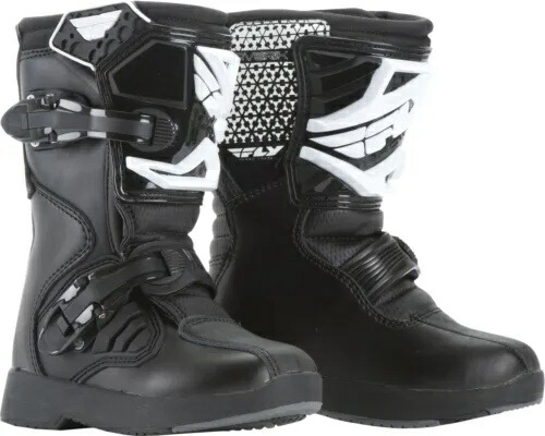 フライ レーシング ミニ マーベリック ブーツ Y10 ブラック Fly Racing Mini Maverik Boots Y10 Black 【並行輸入品】