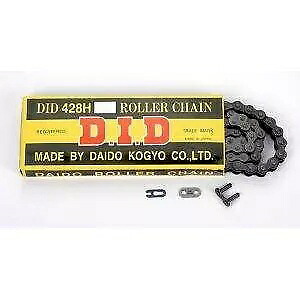 DID 428H スタンダードシリーズ チェーン 130リンク D18-429H-130 DID 428H Standard Series Chain 130 Links D18-429H-130 【並行輸入品】