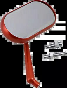ARLEN NESS オーバルミラー オレンジ 右 13-187 ARLEN NESS Oval Mirror Orange Right 13-187 【並行輸入品】