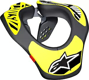 アルパインスターズ ユース ネック サポート ブラック/イエロー Alpinestars Youth Neck Support Black/Yellow 【並行輸入品】
