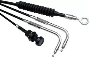 02-\'07 ハーレー FLHTC MOTION PRO ブラック ビニール アイドル ケーブル 70-6364 02-\'07 for Harley FLHTC MOTION PRO Black Vinyl Idle Cable 70-6364 【並行輸入品】