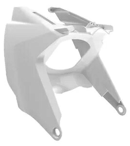16-'18 KTM 65 SX POLISPORT エアボックス カバー付き ホワイト 16-'18 for KTM 65 SX POLISPORT Airbox W/Covers White 【並行輸入品】