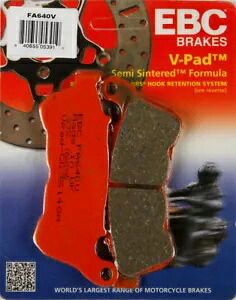 14-'18 ハーレー XL1200C EBC ブレーキパッド V シリーズ 15-640V 14-'18 for Harley XL1200C EBC Brake Pads V Series 15-640V 【並行輸入品】