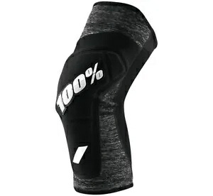 100% Ridecamp ニーガード グレー/ブラック L 100% Ridecamp Knee Guards Gray/Black Large 【並行輸入品】