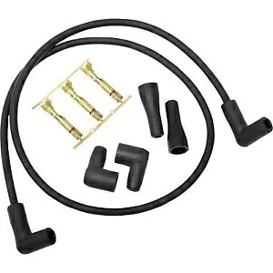 COMPU-FIRE 8mm スパークプラグワイヤーセット 41 インチ ブラック 40200 COMPU-FIRE 8mm Spark Plug Wire Set 41\