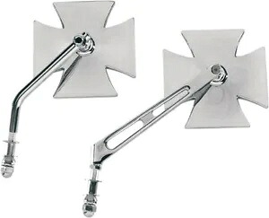 DRAG SPECIALTIES マルタミラー ラウンドステム マルタミラー DRAG SPECIALTIES Maltese Mirror Round Stem Maltese Mirror 【並行輸入品】
