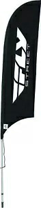 フライレーシング交換用11フィート。アルミキャノピー用ソーラーフラッグ 30-31111 FLY BLK Fly Racing Replacement 11ft. Solar Flag for Aluminum Canopy 30-31111 FLY BLK 【並行輸入品】
