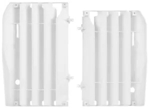 09-'12 ホンダ CRF450R POLISPORT ラジエーター ルーバー ホワイト 09-'12 for Honda CRF450R POLISPORT Radiator Louvers White 【並行輸入品】