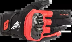 アルパインスターズ SMX-Z 防水ホンダ グローブ ブラック/レッド L Alpinestars SMX-Z Waterproof Honda Gloves Black/Red Large 【並行輸入品】