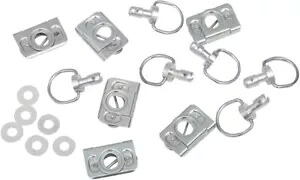 サイクルパフォーマンスプロダクトDリングキット シルバークリップ CPP/9030 CYCLE PERFORMANCE PROD. D-Ring Kit Silver Clips CPP/9030 【並行輸入品】