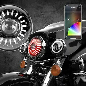XKGLOW 7 インチ XKChrome RGB ヘッドライト XKGLOW 7\