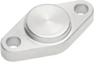 DURA ブルー パーキング ブレーキ ブロックオフ プレート 92-1001 DURA BLUE Parking Brake Block-Off Plate 92-1001 【並行輸入品】