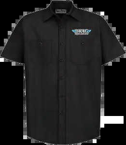 スロットル スレッド ドラッグ スペシャリティーズ ショップ シャツ ブラック 4XL Throttle Threads Drag Specialties Shop Shirt Black 4XL 【並行輸入品】
