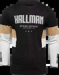 Thor 22 Hallman Differ ドラフト ジャージ ブラック/ラテ XL Thor 22 Hallman Differ Draft Jersey Black/Latte XL 【並行輸入品】