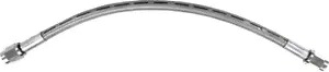 Goodridge クリアコート ユニバーサル ブレーキ ホース (クローム エンド付き) 80373 Goodridge Clear-Coat Universal Brake Hoses with Chrome Ends 80373 【並行輸入品】