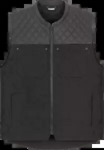 ICON シャモニー デニム ベスト ブラック L シャモニー デニム ベスト ICON Chamonix Denim Vest Black Large Chamonix Denim Vest 【並行輸入品】