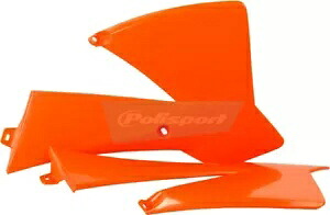 Polisport ラジエーター シュラウド オレンジ 8429500001 Polisport Radiator Shroud Orange 8429500001 【並行輸入品】