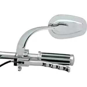 RUSS WERNIMONT DESIGNS コンベックスミラー クローム 左 RWD-50046CL RUSS WERNIMONT DESIGNS Convex Mirror Chrome Left RWD-50046CL 【並行輸入品】
