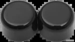 DRAG SPECIALTIES ドッキング カバー ショート ブラック 磁気ドッキング ポイント カバー DRAG SPECIALTIES Docking Covers Short Black Magnetic Docking Points Covers 【並行輸入品】