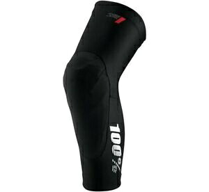 100% Teratec ニーガード ブラック M 100% Teratec Knee Guards Black Medium 【並行輸入品】