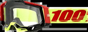 100% Racecraft 2 ゴーグル ウィズ - クリア 100% Racecraft 2 Goggles Wiz - Clear 【並行輸入品】