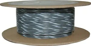 NAMZ 100' ワイヤー スプール 18 ゲージ グレー/ホワイト NWR-89-100 NAMZ 100' Wire Spool 18 Gauge Gray/White NWR-89-100 【並行輸入品】