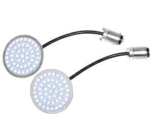 LETRIC LIGHTING CO. ブレットスタイルウインカーインサート 1157 レッド LETRIC LIGHTING CO. Bullet Style Turn Signal Inserts 1157 Red 【並行輸入品】