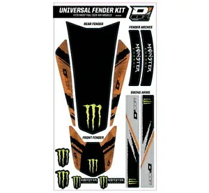D'COR VISUALS ユニバーサル トリム キット モンスター オレンジ 15-30-101 D'COR VISUALS Universal Trim Kit Monster Orange 15-30-101 【並行輸入品】