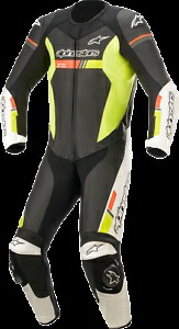GP フォース チェイサー ワンピース レザー スーツ ブラック/ホワイト/レッド/イエロー US 44 / EU 54 GP Force Chaser 1-Piece Leather Suit Black/White/Red/Yellow US 44 / EU 54 【並行輸入品】
