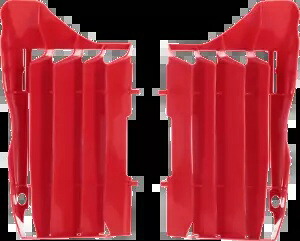 20-'21 ホンダ CRF250R ACERBIS ラジエーター ルーバー ホン レッド 20-'21 for Honda CRF250R ACERBIS Radiator Louvers Hon Red 【並行輸入品】