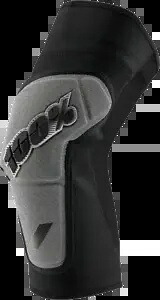 100% Ridecamp ニーガード ブラック/グレー S 100% Ridecamp Knee Guards Black/Gray Small 【並行輸入品】