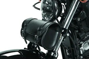 ウィリー & マックス レザー フロントガラス バッグ ローマウント ハーレー Willie & Max Leather Windshield Bag Low Mount Harley 【並行輸入品】 43,560円