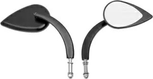 DRAG SPECIALTIES ミラー ティアドロップ ブラック ロングステム ティアドロップミラー DRAG SPECIALTIES Mirror Tear Drop Black Long Stem Tear Drop Mirror 【並行輸入品】 37,180円