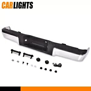 リアスチールバンパーアセンブリクローム完全フィット 2009-2014 フォード F150 トラック Rear Steel Bumper Assembly Chrome Complete Fit For 2009-2014 Ford F150 Truck 【並行輸入品】