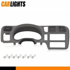グレーダッシュトリムベゼルカバーライト新しいフィット 1998-2004 ブレザージミーソノマ S10 GRAY DASH TRIM BEZEL COVER LIGHT NEW Fit For 1998-2004 BLAZER JIMMY SONOMA S10 【並行輸入品】