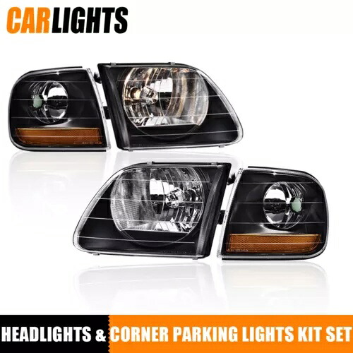 2X ヘッドライトコーナーシグナルライトフォード 97-03 F150 97-02 エクスペディションに適合 2X Headlights Corner Signal Light Fit For Ford 97-03 F150 97-02 Expedition 【並行輸入品】